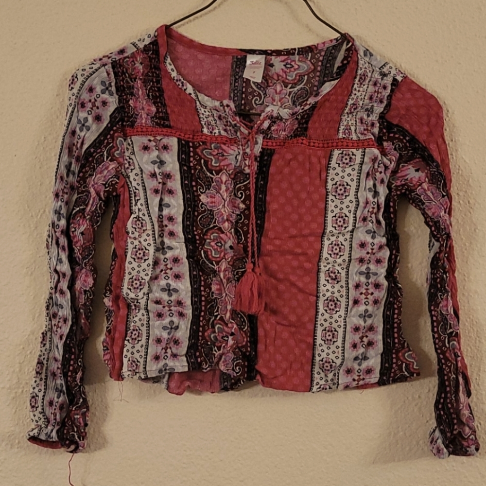 Long sleeve top sz 7